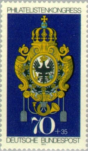 Colnect-152-871-Post-Office-shield-Electoral-Palatinate-Bavaria.jpg