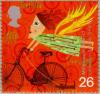 Colnect-123-281-Woman-on-Bicycle-Development-of-the-bicycle.jpg