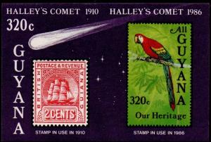 Colnect-4877-476-Appearance-of-Halley--s-Comet-with-2-older-stamps.jpg