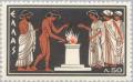 Colnect-169-970-Rome-1960---Lighting-the-olympic-flame.jpg