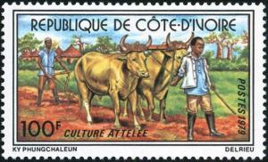 Colnect-955-410-Plowing-with-Oxen.jpg