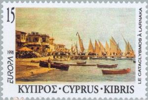 Colnect-180-743-EUROPA-1998---Kataklysmos-Festival-at-Larnaca-Cyprus.jpg