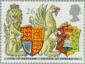 Colnect-123-221-Lion-of-England-and-Griffin-of-Edward-III.jpg