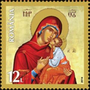 Colnect-3697-028-Virgin-and-Child-Putna-Monastery.jpg