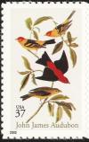 Colnect-2783-449-Scarlet-Tanager-Piranga-olivacea-Louisiana-Tanager-Piran.jpg