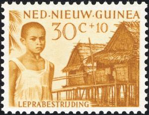 Colnect-2222-342-Young-Papuan-and-huts.jpg