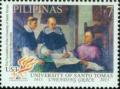 Colnect-2852-116--quot-The-Foundation-of-the-University-of-Santo-Tomas-quot--Painting-nbsp-.jpg