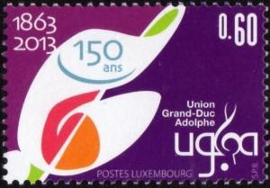 Colnect-5233-991-150-years--Union-Grand-Duc-Adolphe--UDGA.jpg