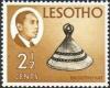 Colnect-1729-508-King-Moshoeshoe-II-and-Basotho-hat.jpg