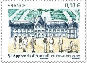 Colnect-1549-296-Apprentices-of-Auteuil---Castle-of-Vaux.jpg