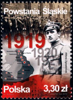 Colnect-6090-829-Centenary-of-the-Silesian-Uprisings.jpg
