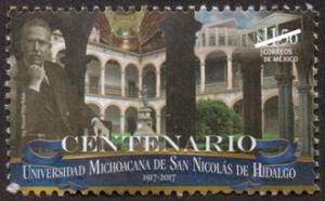 Colnect-4100-461-Centenary-of-San-Nicolas-de-Hidalgo-University-Michoacan.jpg