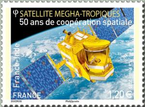 Colnect-2675-281-50-years-of-spatial-cooperation-satellite-Megha-Tropiques.jpg