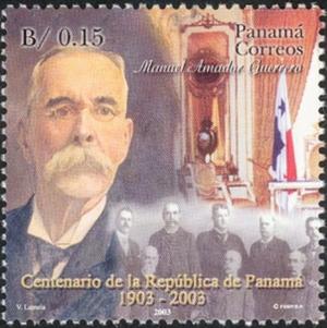 Colnect-1291-172-Manuel-Amador-Guerrero-first-president.jpg