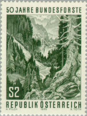 Colnect-136-909-Federal-forests-50th-anniversary.jpg