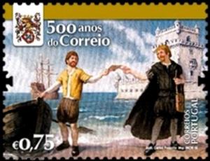 Colnect-3698-873-500-years-postal-services-in-Portugal.jpg
