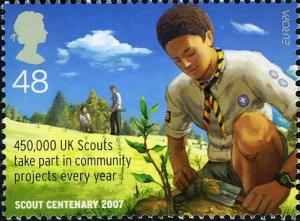Colnect-521-199-Scout-planting-Tree.jpg