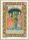 Colnect-1283-443-Holy-Roman-Emperor-Otto-III-granting-crown-to-Boleslaw-Chrob.jpg