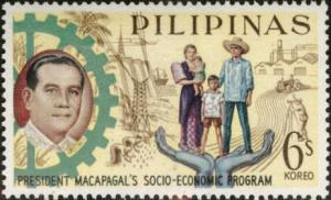 Colnect-2034-186-Pres-Macapagal-and-Filipino-family.jpg