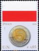 Colnect-2630-891-Flag-of-Poland-and-5-zloty-coin.jpg