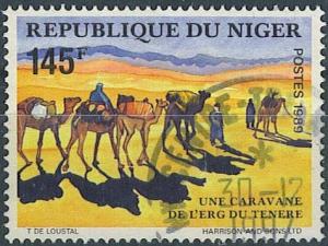Colnect-1951-204-Tourism-in-Niger---caravan-T-eacute-n-eacute-r-eacute--Erg.jpg
