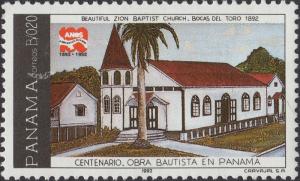 Colnect-3181-092-First-Baptist-Church-1892-on-Bocas-del-Toro-Island.jpg