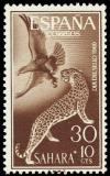 Colnect-1397-781-Leopard-Panthera-pardus-Golden-Eagle-Aquila-chrysaetus.jpg