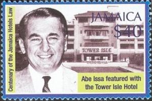 Colnect-1615-324-Abe-Issa-featured-with-the-Tower-Isle-Hotel.jpg