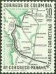 Colnect-1139-294-Map-of-Pan-American-Highway-through-Colombia.jpg