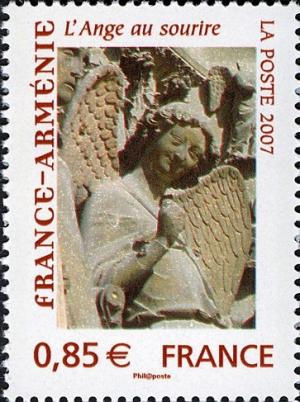 Colnect-587-523-France---Armenia-The-smiling-angel.jpg