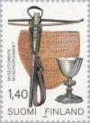 Colnect-159-856-Clay-pot-crossbow-and-silver-goblet.jpg