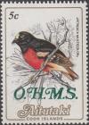 Colnect-3873-078-Pacific-Robin-Petroica-multicolor-overprinted-OHMS.jpg