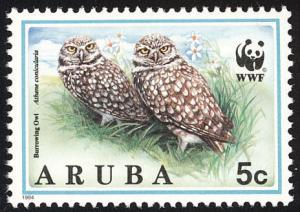Colnect-579-866-WWF-Burrowing-owl-Two-adults.jpg