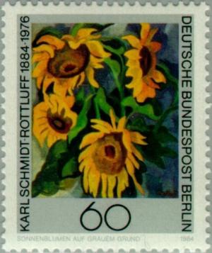 Colnect-155-565-Sunflowers-on-a-grey-background.jpg