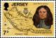 Colnect-5965-424-Sir-George-Carteret-and-Map-of-New-Jersey.jpg