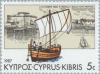 Colnect-176-743-Kyrenia-II-sails-into-Paphos-Harbour.jpg