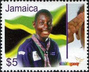 Colnect-749-572-Boy-scout-Jamaican-flag.jpg