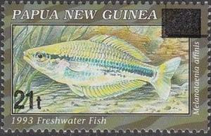 Colnect-2209-522-New-Guinea-Rainbowfish-Melanotaenia-affinis---surcharged.jpg