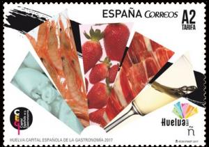 Colnect-3829-332-Huelva---Spanish-Capital-of-Gastronomy-2017.jpg