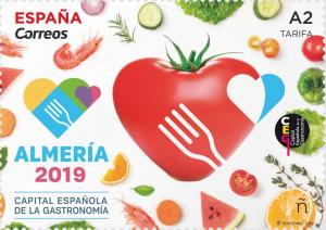 Colnect-5532-438-Almeria--Spanish-Capital-of-Gastronomy-2019.jpg