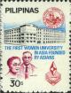 Colnect-2860-274-Philippines-women-rsquo-s-university-75th-anniversary.jpg