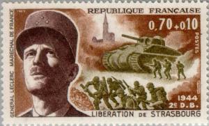 Colnect-144-687-Liberation-of-Strasbourg-by-General-Leclerc.jpg