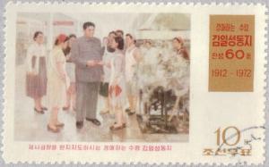 Colnect-2621-782-Kim-Il-Sung-with-woman-workers.jpg
