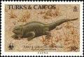 Colnect-1764-346-Turks-and-Caicos-Rock-Iguana-Cyclura-carinata.jpg