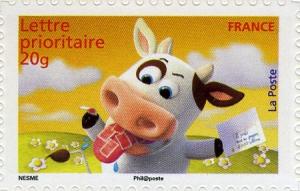 Colnect-553-669-Humorous-cow-by-Alexis-Nesmes.jpg