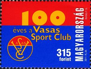 Colnect-960-633-100-Years-of-Vasas-Sports-Club.jpg