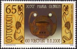 Colnect-2393-147-Centenary-of-the-death-of-Josef-Maria-Olbrich-1867--1908.jpg
