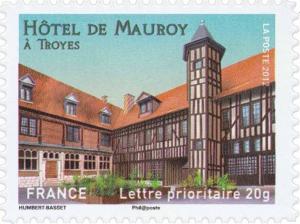 Colnect-1133-806-Mauroy-hotel-in-Troyes-Region-Champagne-Ardenne.jpg