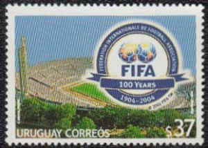 Colnect-1762-919-FIFA-Jubilee-Emblem--quot-Centenario-quot--Stadium-in-Montevideo.jpg
