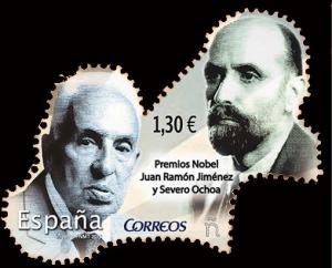 Colnect-3640-034-Nobel-prize-winners-Juan-Ram%C3%B3n-Jim%C3%A9nez-and-Severo-Ochoa.jpg
